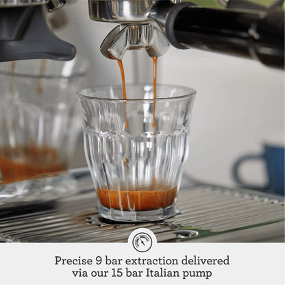 Breville BES870XL Espresso Machine, One Size, Brushed Stainless Steel